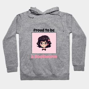 Proud to be a Bookworm Relaxing Reading Hoodie